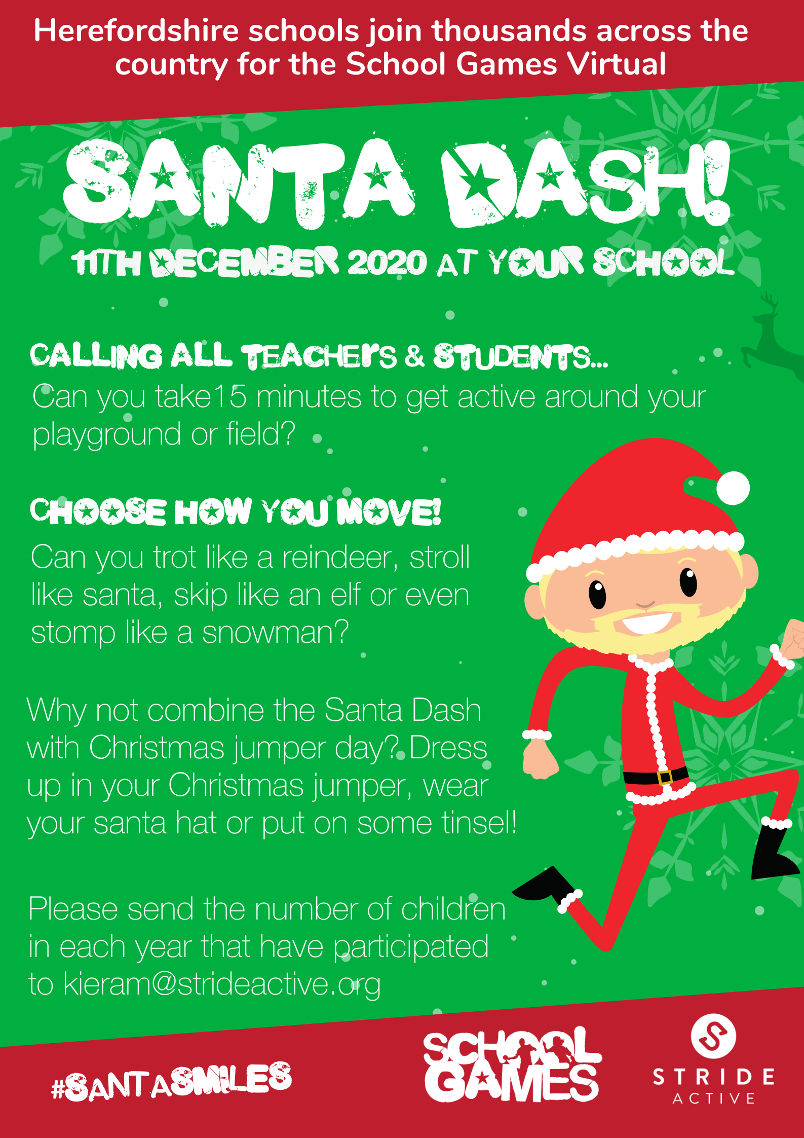 Santa Dash! Stride Active