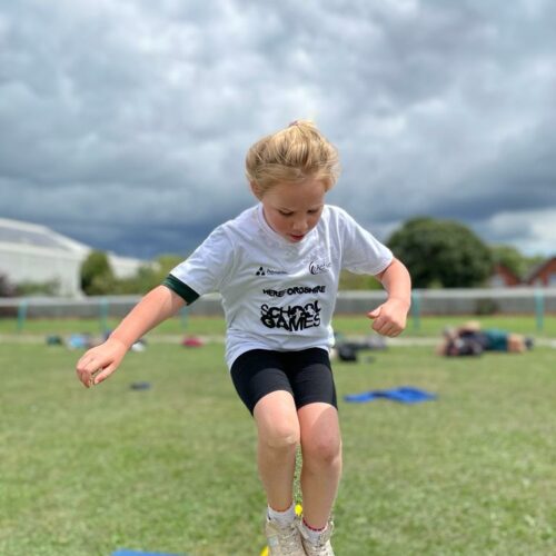 School Games Silver Level Mark Award - Heartlands Academy